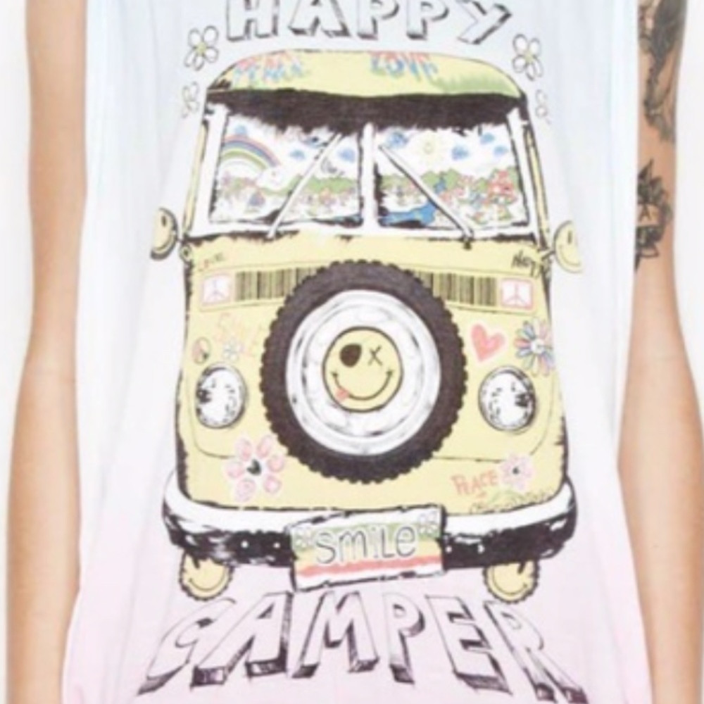 Lauren Moshi Effie bus muscle tank NWT